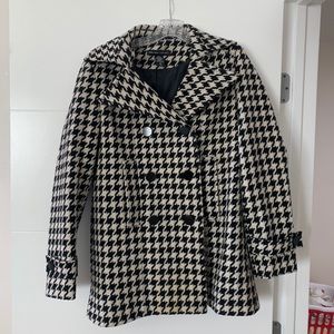 Houndstooth coat
